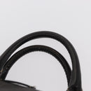 FENDI Zucchino Canvas Boston Bag PVC Dark Brown Gold 193603 Auth 154330-8