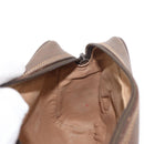 GUCCI GG Supreme Web Sherry Line Bag PVC Beige Gold 56 02 087 Auth 154331-21