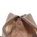 GUCCI GG Supreme Web Sherry Line Bag PVC Beige Gold 56 02 087 Auth 154331-22