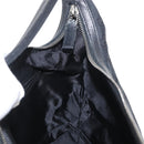 GUCCI GG Canvas Shoulder Bag Black Silver 001 4299 1669 Auth 154332-19