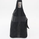 GUCCI GG Canvas Shoulder Bag Black Silver 001 4299 1669 Auth 154332-5