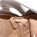 GUCCI GG Supreme Web Sherry Line Bag PVC Beige Gold 89 02 066 Auth 154335-19