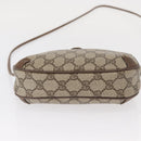 GUCCI GG Supreme Web Sherry Line Bag PVC Beige Gold 89 02 066 Auth 154335-9