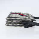 GUCCI GG Supreme Sherry Line Shoulder Bag PVC Navy Gold 14 02 013 Auth 154336-4