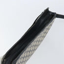 GUCCI GG Supreme Sherry Line Shoulder Bag PVC Navy Gold 14 02 013 Auth 154336-6