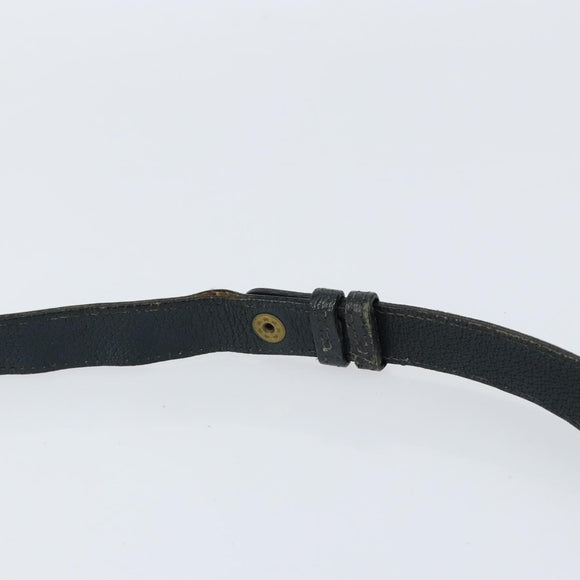 GUCCI GG Supreme Sherry Line Shoulder Bag PVC Navy Gold 14 02 013 Auth 154336