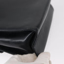 Salvatore Ferragamo Vala Hand Bag Leather 2way Navy Gold Auth 154340-17