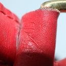 LOUIS VUITTON Epi Noe Shoulder Bag Bicolor Black Red M44017 LV Auth 154341-12