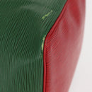 LOUIS VUITTON Epi Petit Noe Shoulder Bag Bicolor Green Red M44147 LV Auth 154342-8