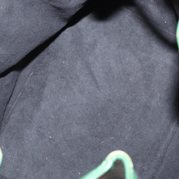 LOUIS VUITTON Epi Petit Noe Shoulder Bag Bicolor Green Red M44147 LV Auth 154342