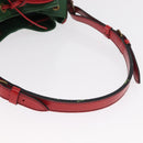 LOUIS VUITTON Epi Petit Noe Shoulder Bag Bicolor Green Red M44147 LV Auth 154342-7