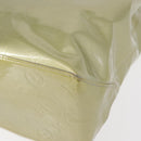 LOUIS VUITTON Monogram Vernis Reade MM Hand Bag Gris M91142 LV Auth 154344-16