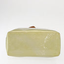 LOUIS VUITTON Monogram Vernis Reade MM Hand Bag Gris M91142 LV Auth 154344-5