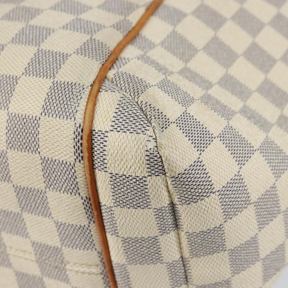 LOUIS VUITTON Damier Azur Totally MM Tote Bag N51262 LV Auth 154345