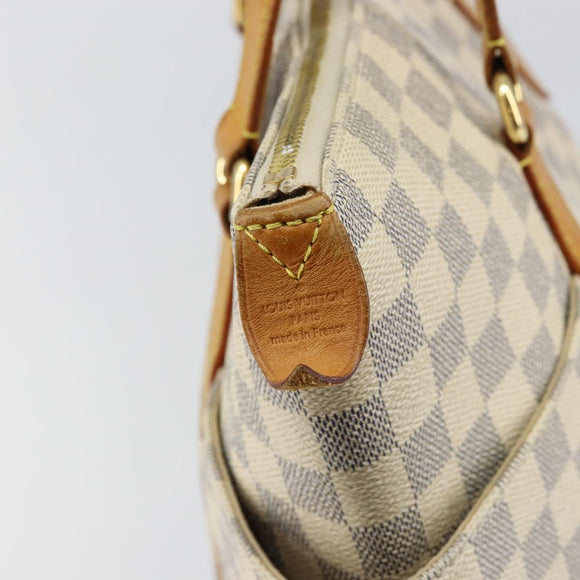 LOUIS VUITTON Damier Azur Totally MM Tote Bag N51262 LV Auth 154345