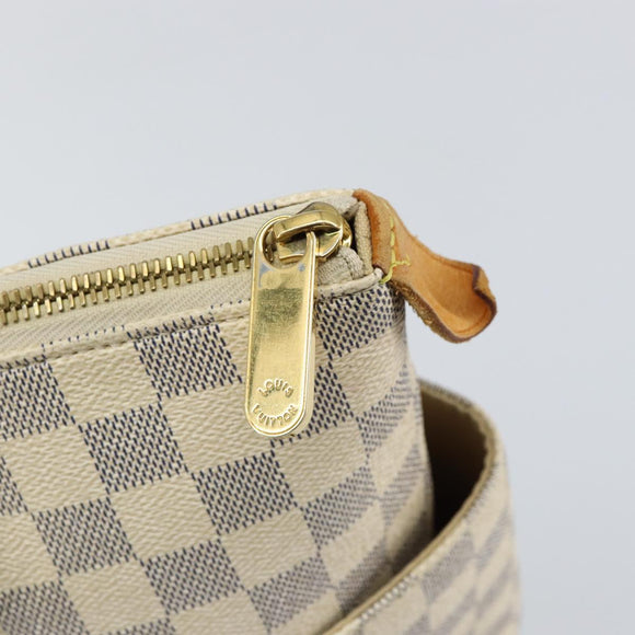 LOUIS VUITTON Damier Azur Totally MM Tote Bag N51262 LV Auth 154345