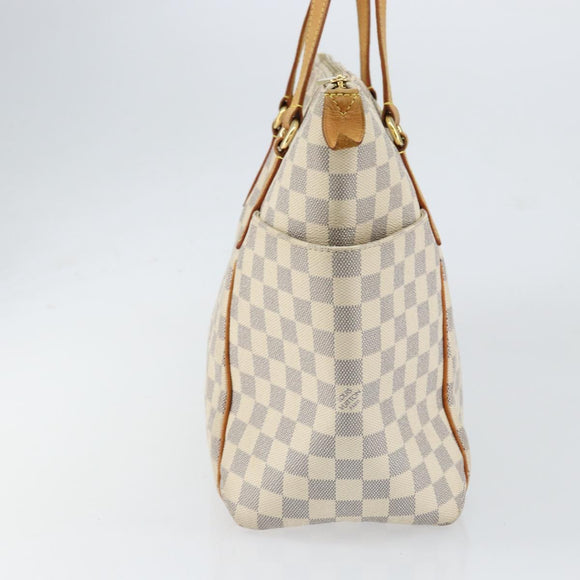 LOUIS VUITTON Damier Azur Totally MM Tote Bag N51262 LV Auth 154345