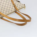 LOUIS VUITTON Damier Azur Totally MM Tote Bag N51262 LV Auth 154345-7