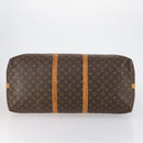 LOUIS VUITTON Monogram Keepall Bandouliere 60 Boston Bag M41412 LV Auth 154347-5
