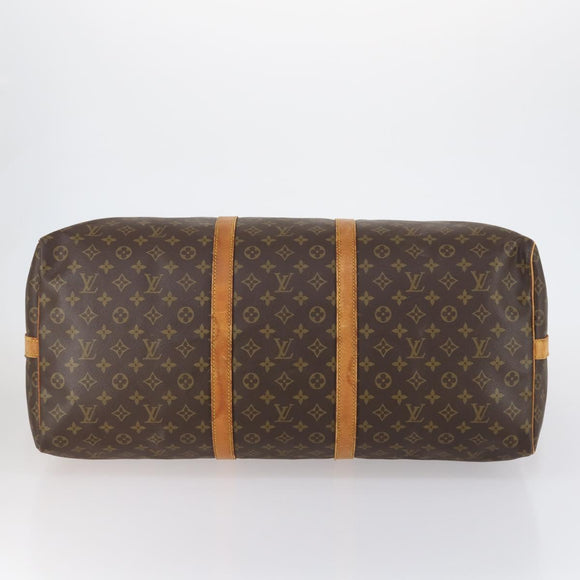 LOUIS VUITTON Monogram Keepall Bandouliere 60 Boston Bag M41412 LV Auth 154347