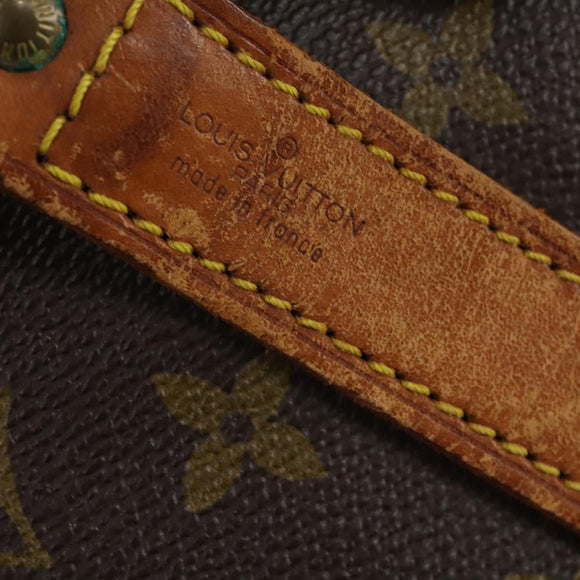 LOUIS VUITTON Monogram Keepall Bandouliere 60 Boston Bag M41412 LV Auth 154347