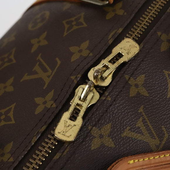 LOUIS VUITTON Monogram Keepall Bandouliere 60 Boston Bag M41412 LV Auth 154347