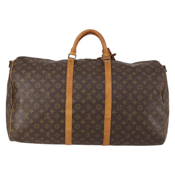 LOUIS VUITTON Monogram Keepall Bandouliere 60 Boston Bag M41412 LV Auth 154347 - 0