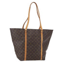 LOUIS VUITTON Monogram Sac Shopping GM Tote Bag M51110 LV Auth 154348-1
