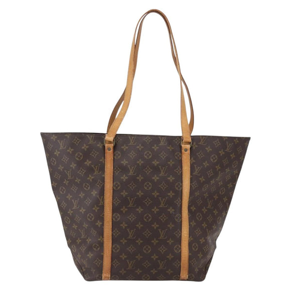 LOUIS VUITTON Monogram Sac Shopping GM Tote Bag M51110 LV Auth 154348