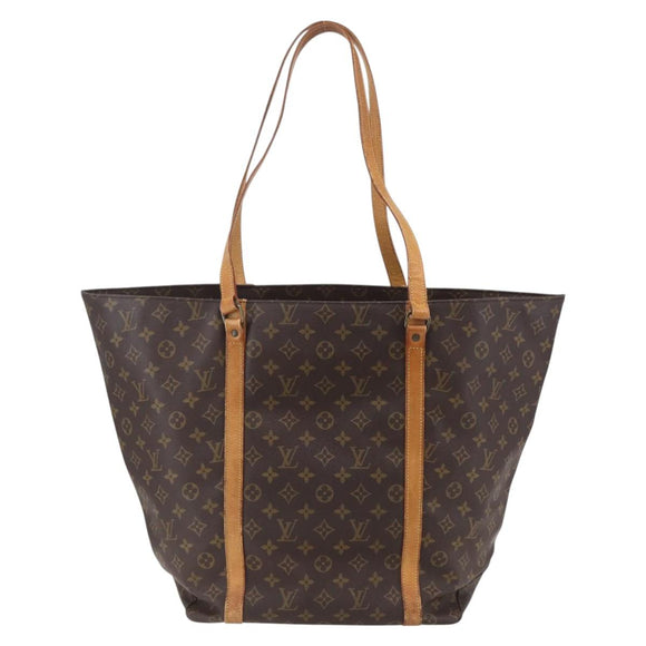 LOUIS VUITTON Monogram Sac Shopping GM Tote Bag M51110 LV Auth 154348