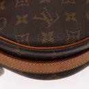 LOUIS VUITTON Monogram Jeune Fille GM Shoulder Bag M51225 LV Auth 154350-10