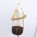 LOUIS VUITTON Monogram Jeune Fille GM Shoulder Bag M51225 LV Auth 154350-23