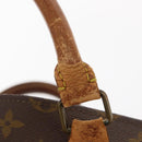 LOUIS VUITTON Monogram Sac Plat Hand Bag M51140 LV Auth 154353-9