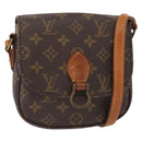 LOUIS VUITTON Monogram Saint Cloud PM Shoulder Bag M51244 LV Auth 154354-1
