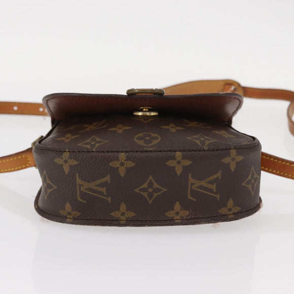 LOUIS VUITTON Monogram Saint Cloud PM Shoulder Bag M51244 LV Auth 154354
