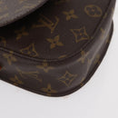 LOUIS VUITTON Monogram Saint Cloud PM Shoulder Bag M51244 LV Auth 154354-15