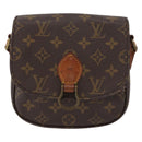 LOUIS VUITTON Monogram Saint Cloud PM Shoulder Bag M51244 LV Auth 154354-13