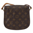 LOUIS VUITTON Monogram Saint Cloud PM Shoulder Bag M51244 LV Auth 154354-2