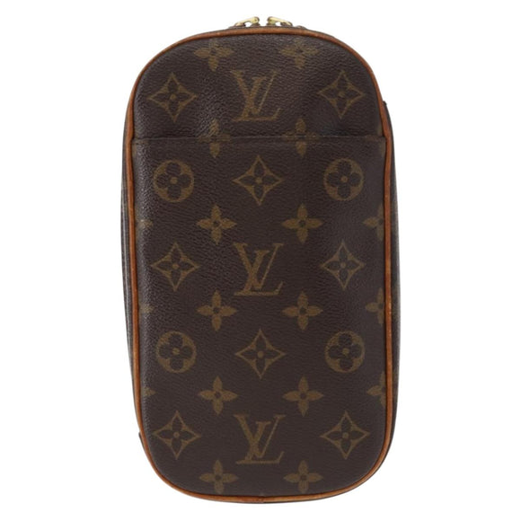 LOUIS VUITTON Monogram Pochette Gange Shoulder Bag M51870 LV Auth 154356