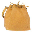 LOUIS VUITTON Epi Petit Noe Shoulder Bag Yellow M44109 LV Auth 154360-1