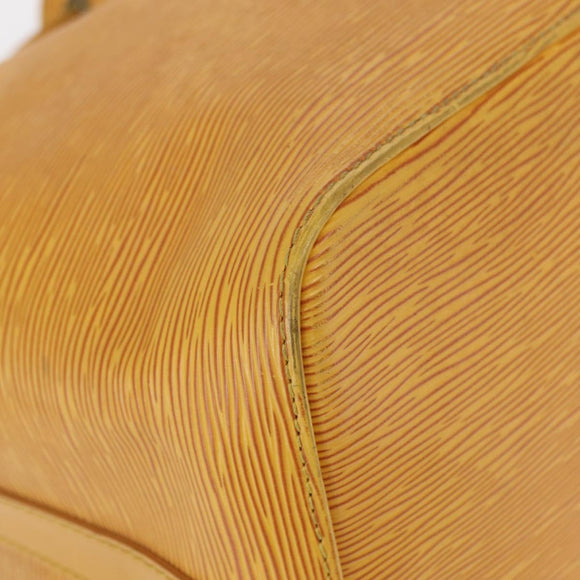 LOUIS VUITTON Epi Petit Noe Shoulder Bag Yellow M44109 LV Auth 154360