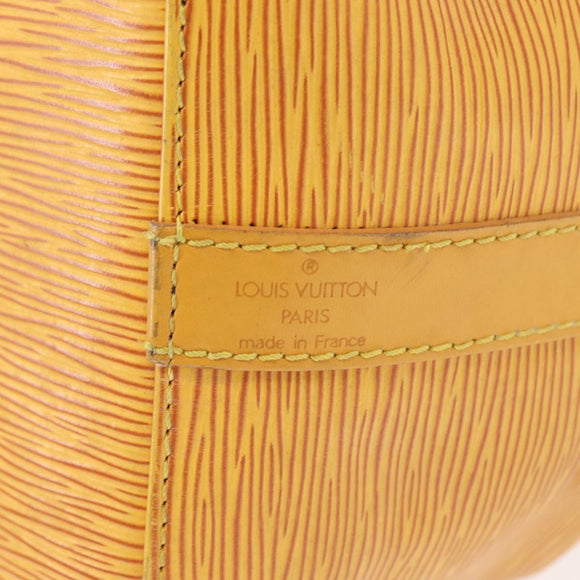 LOUIS VUITTON Epi Petit Noe Shoulder Bag Yellow M44109 LV Auth 154360