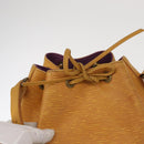 LOUIS VUITTON Epi Petit Noe Shoulder Bag Yellow M44109 LV Auth 154360-10