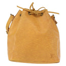 LOUIS VUITTON Epi Petit Noe Shoulder Bag Yellow M44109 LV Auth 154360-13