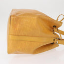 LOUIS VUITTON Epi Petit Noe Shoulder Bag Yellow M44109 LV Auth 154360-3