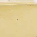 LOUIS VUITTON Monogram Vernis Reade PM Hand Bag Perle M91336 LV Auth 154363-6