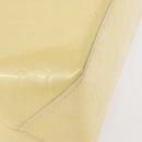 LOUIS VUITTON Monogram Vernis Reade PM Hand Bag Perle M91336 LV Auth 154363-15