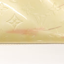 LOUIS VUITTON Monogram Vernis Reade PM Hand Bag Perle M91336 LV Auth 154363-9