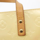 LOUIS VUITTON Monogram Vernis Reade PM Hand Bag Perle M91336 LV Auth 154363-19