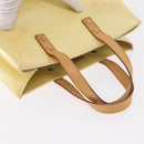 LOUIS VUITTON Monogram Vernis Reade PM Hand Bag Perle M91336 LV Auth 154363-7